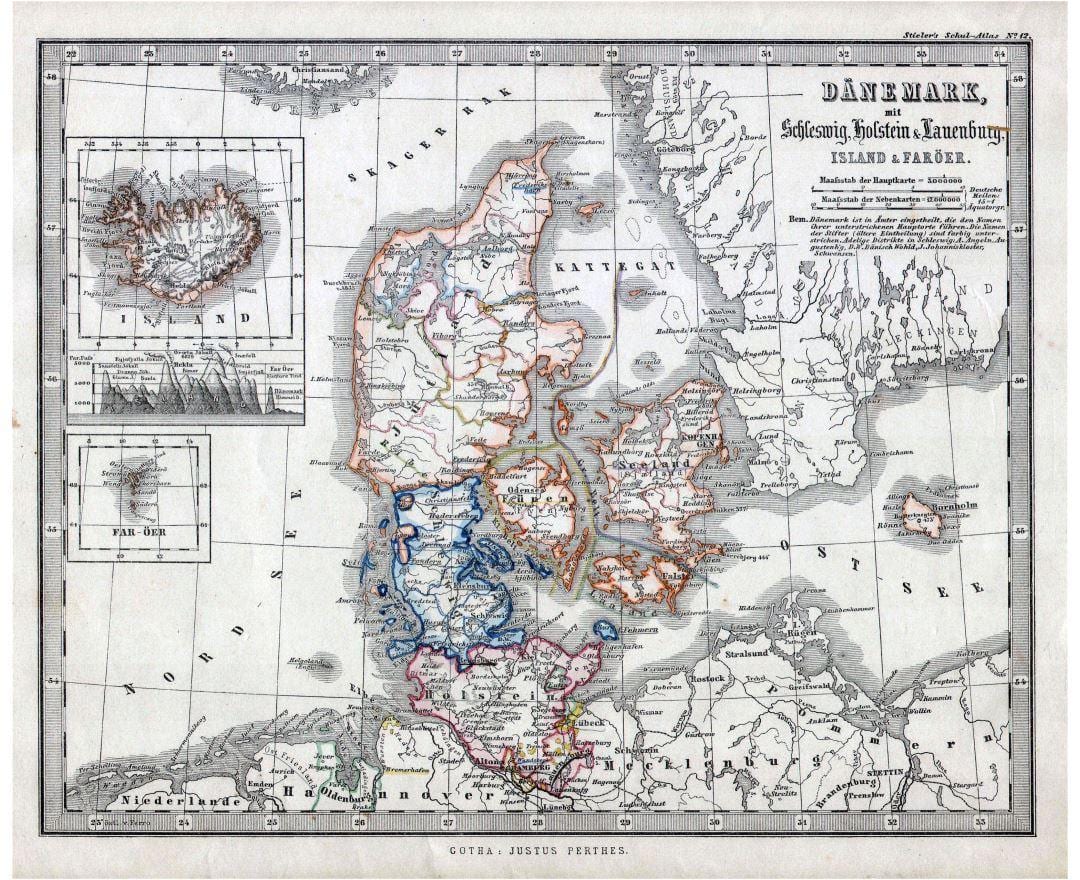 Danimarka eski harita