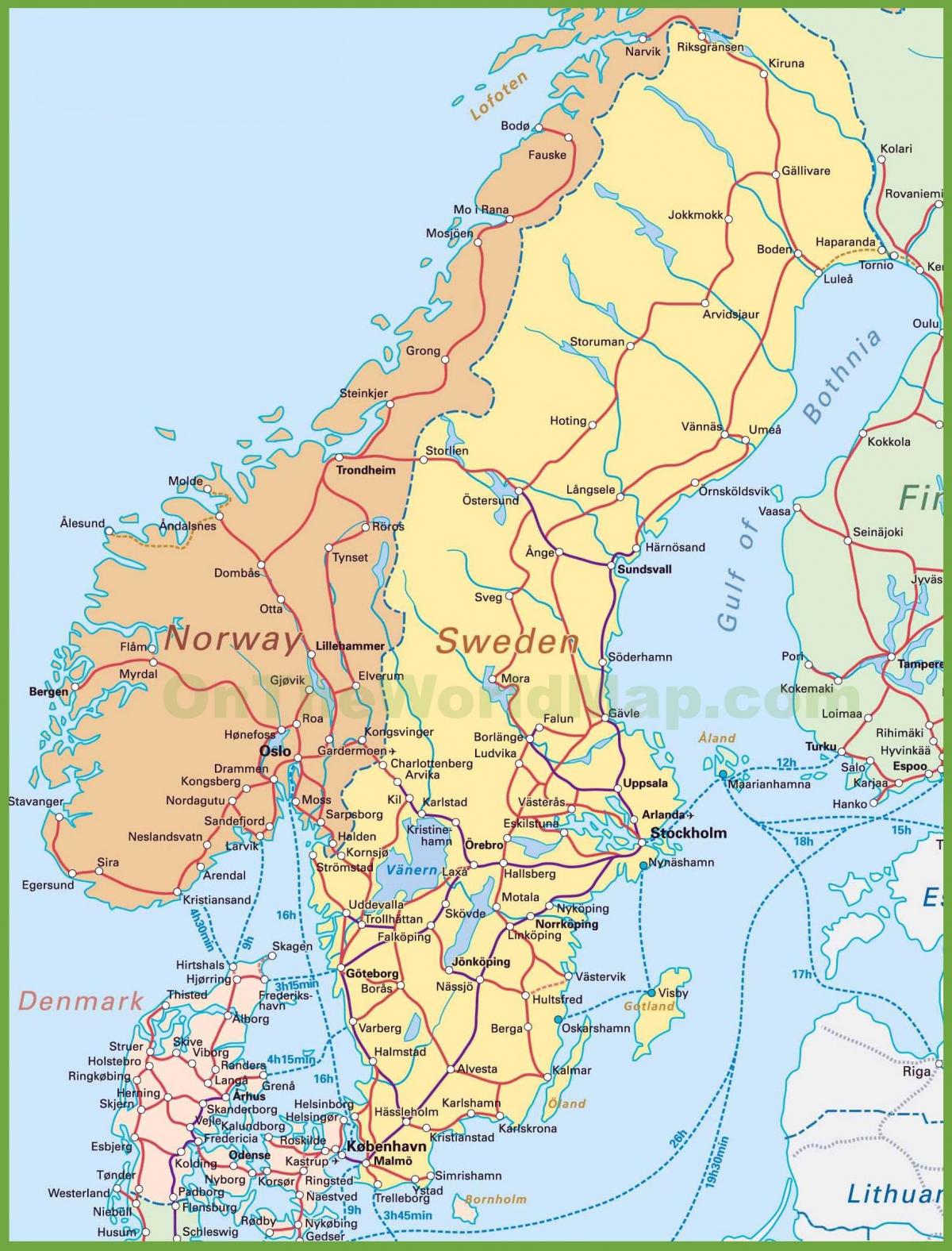 Danimarka ve Norveç göster 